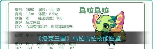 洛克王国游戏中的乌拉拉含义解析：来龙去脉详解
