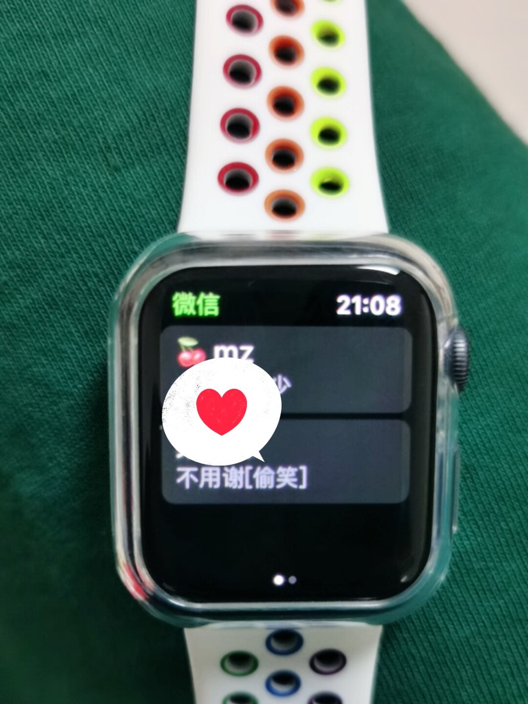 手表微信苹果显示内容不存在_手表微信苹果显示内容不显示_苹果手表微信不显示内容