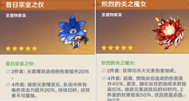 香菱用什么圣遗物_圣遗物搭配香菱_香菱圣遗物nga