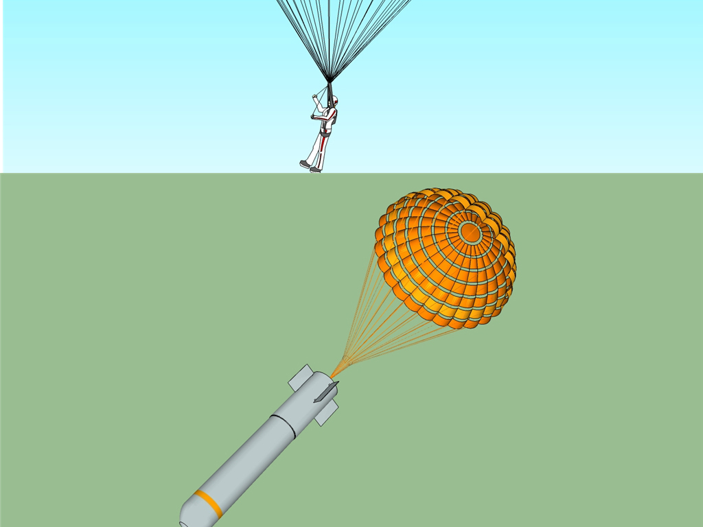 伞降火箭制作和讲解_伞降火箭制作方法_用箭射降落伞的手机游戏