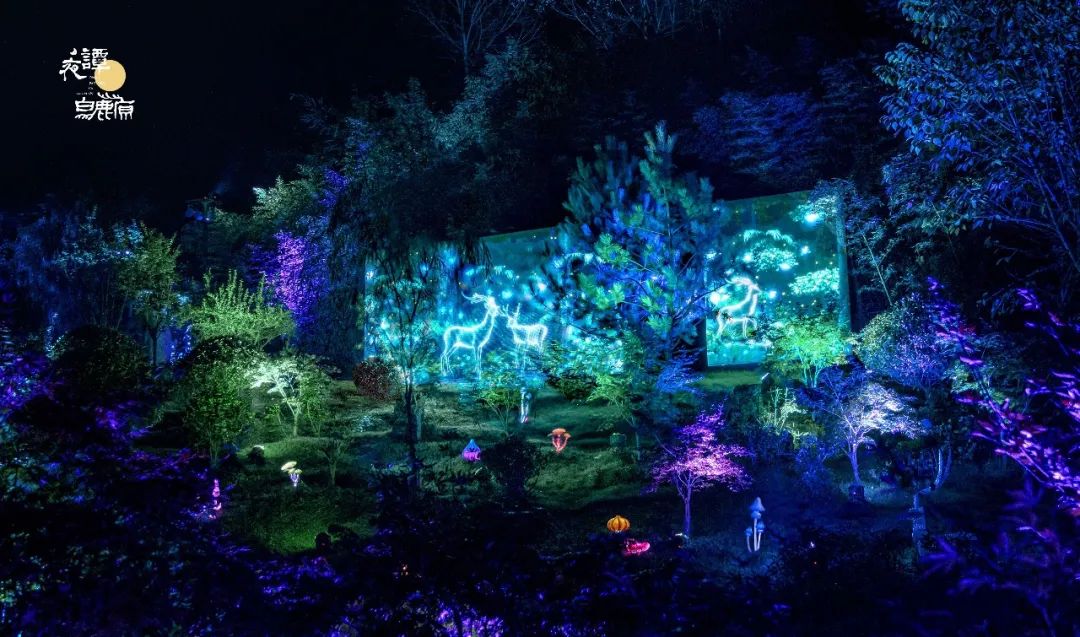 勋鹿吧之诱夜_鹿夜宿山寺_夜鹿